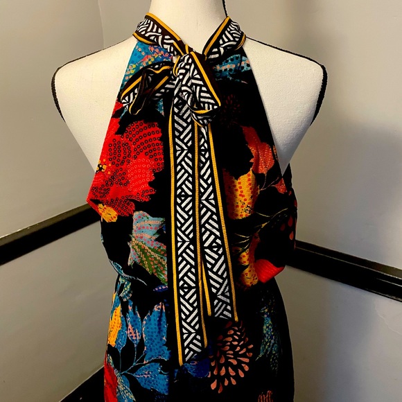 Gorgeous Colorful Chiffons Print Maxi Dress - Picture 3 of 3